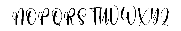 Midnight Wonderful Font UPPERCASE