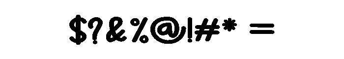 Midnight1 Font OTHER CHARS