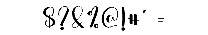 Midnight4 Font OTHER CHARS