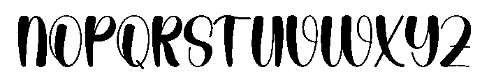 Midnight4 Font UPPERCASE