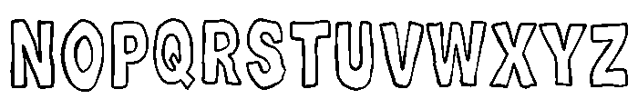 MidnightDoodles Font LOWERCASE