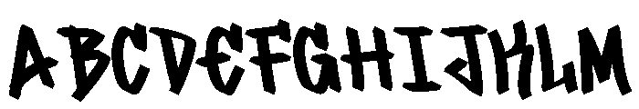 MidnightNotes Font UPPERCASE