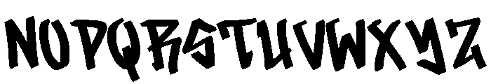 MidnightNotes Font UPPERCASE