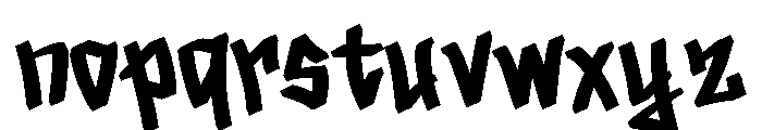 MidnightNotes Font LOWERCASE