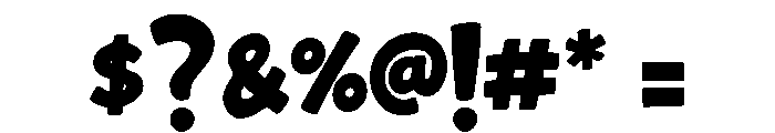 MidnightPumpkin-Sans Font OTHER CHARS