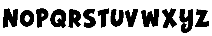 MidnightPumpkin-Sans Font UPPERCASE