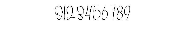 Midnights Font OTHER CHARS