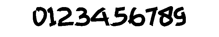 Midnil Brush Regular Font OTHER CHARS