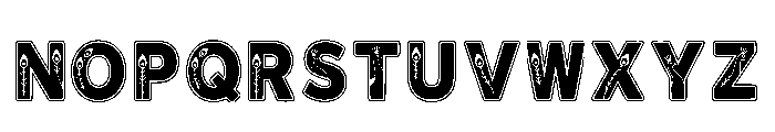 Midus Regular Font LOWERCASE