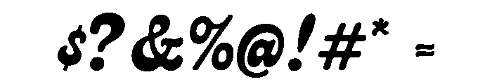 Midwest Story Script Regular Font OTHER CHARS