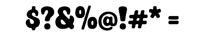 Midwest Story Serif Regular Font OTHER CHARS