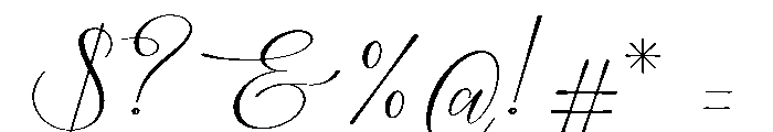 Mielssai Font OTHER CHARS