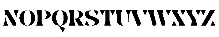 Miffey Font UPPERCASE