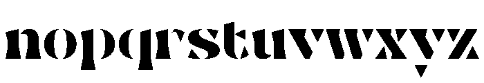 Miffey Font LOWERCASE