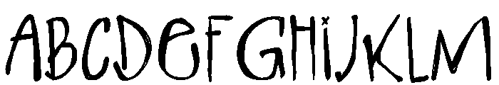 Mifolks Font UPPERCASE