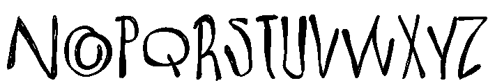 Mifolks Font UPPERCASE
