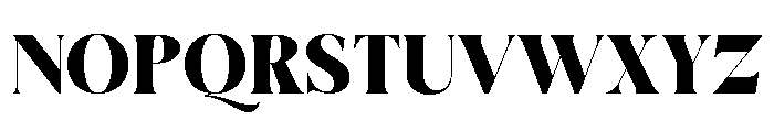 MigheHuntera-Regular Font UPPERCASE