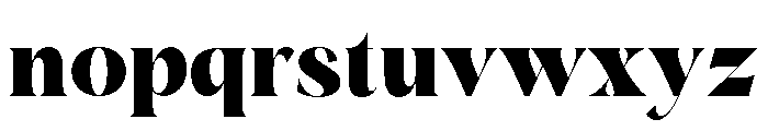 MigheHuntera-Regular Font LOWERCASE