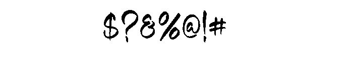 Mightbe Font OTHER CHARS