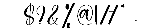 Mightbee Font OTHER CHARS
