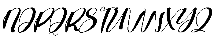 Mightea Font UPPERCASE