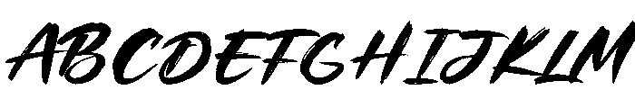 Mightora Font UPPERCASE