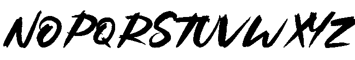 Mightora Font LOWERCASE