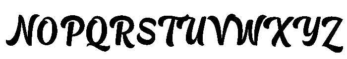 Mighty Alight Font UPPERCASE