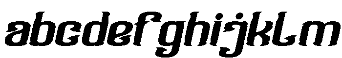 Mighty Hearts Bold Italic FONT