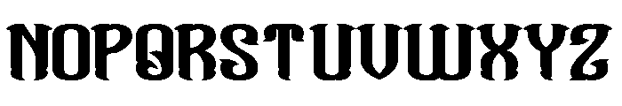 Mighty Hearts Bold Font UPPERCASE