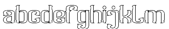 Mighty Hearts-Hollow FONT