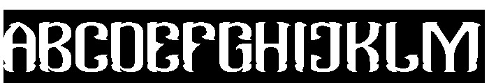Mighty Hearts-Inverse Font UPPERCASE