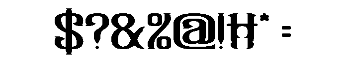 Mighty Hearts Font OTHER CHARS