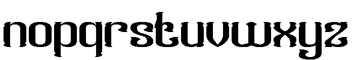 Mighty Hearts Font LOWERCASE