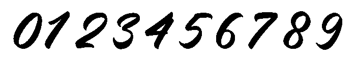Mighty Line Font OTHER CHARS