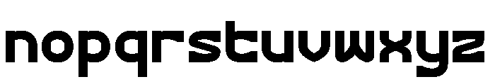 Mighty Love Bold Font LOWERCASE