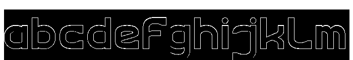 Mighty Love-Hollow-Inverse FONT