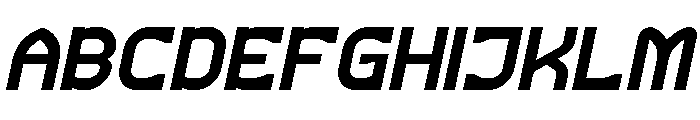 Mighty Love Italic Font UPPERCASE