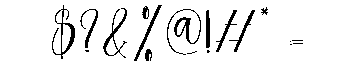 Mighty1 Font OTHER CHARS