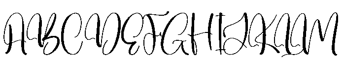 Mighty1 Font UPPERCASE
