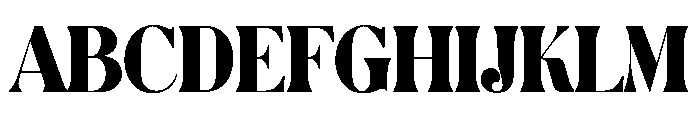 Migillay Font UPPERCASE