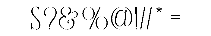 Mignolia Font OTHER CHARS