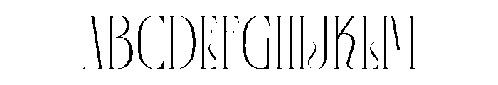 Mignolia Font UPPERCASE