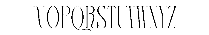 Mignolia Font UPPERCASE