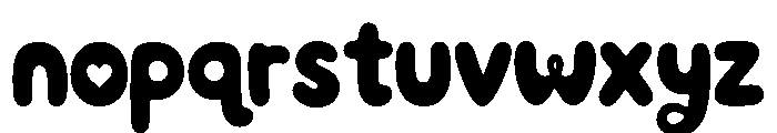 Migo wise Regular Font LOWERCASE