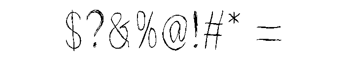 Migoney Font OTHER CHARS