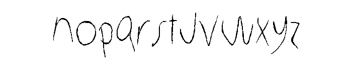 Migoney Font LOWERCASE