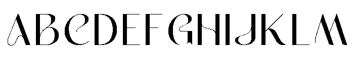 Miguela Verona Regular Font UPPERCASE