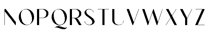Miguela Verona Regular Font LOWERCASE