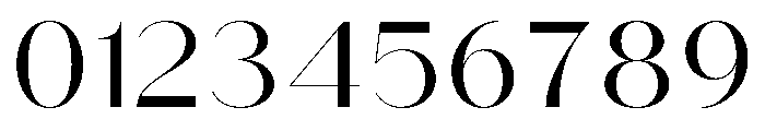 MiguelaVerona-Regular Font OTHER CHARS
